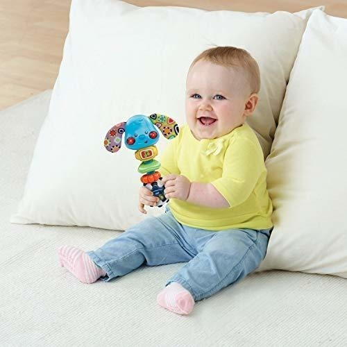Multicolor Sonajero Vtech Baby Rattle And Sing Puppy 