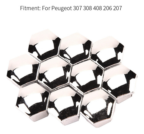 Funda De Rueda Cap Decor, 20 Piezas, Tuercas, Tornillos Para