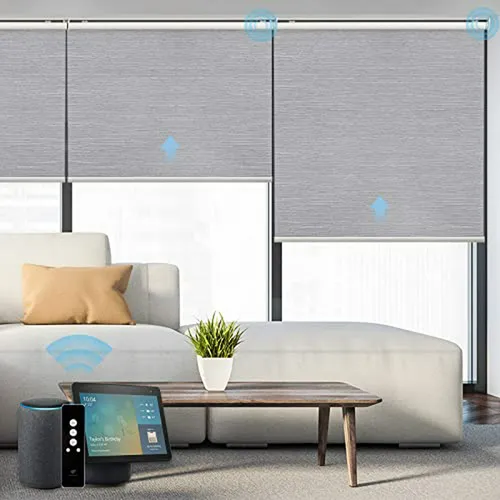 Smartwings Cortinas Roller Motorizadas 100% Blackout Zigbee