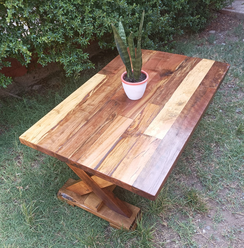 Mesa Madera Nativamedidas 120*78. 43 Altura,2  Espesor