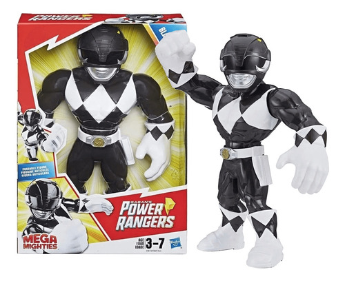 Boneco Power Rangers Mega Mighties Playskool 25cm - Hasbro