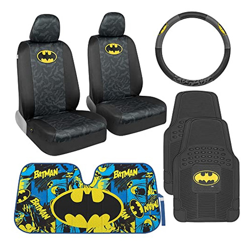 Batman Car Seat Covers Bundle Set  Cubiertas De Asientos Fr