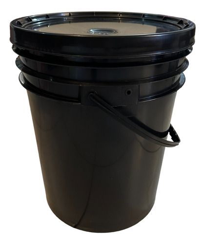 Baldes 20 Litros Negro Manija Tapa-hidroponia-composter X 10