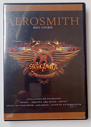 Dvd Aerosmith Big Ones (Usado)