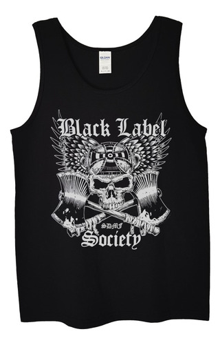 Polera Musculosa Black Label Society Skull Metal Abominatron