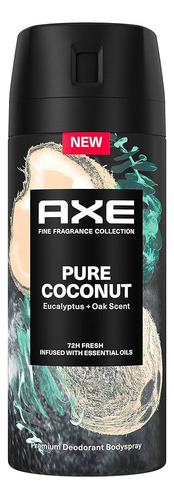 Axe Pure Coconut Eucalipto + Roble 150ml Fragancia eucalipto y roble