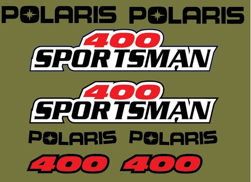 Calcomanias Stickers Polaris Sportsman 400