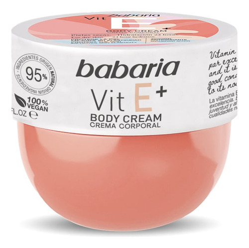  Crema Corporal Babaria Vitamina E+ X 400ml