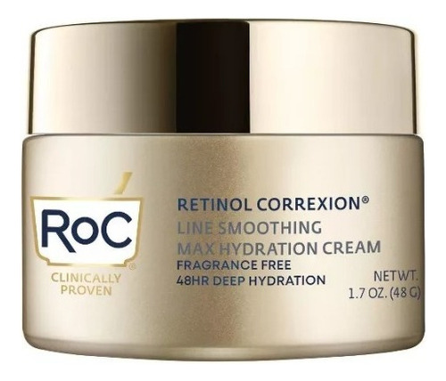 Creme hidratante Roc |line Smoothing Max - Creme de retinol 48g Hora de aplicação Dia/Noite Tipo de pele Todos os tipos de pele