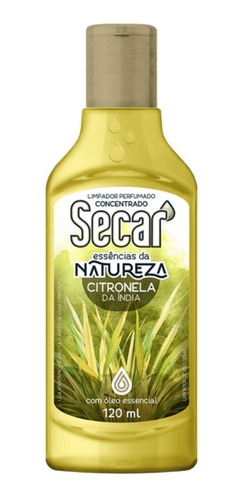 Limpador Perfumado Concentrado Secar 120ml Citronela Índia
