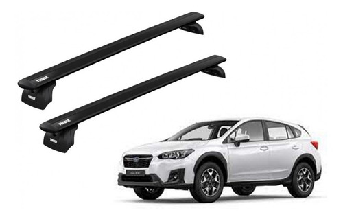 Barras Thule Subaru Xv 12-22 Pf / Wingbar Black