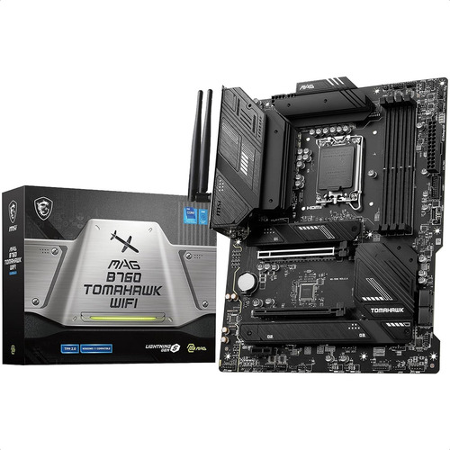 Tarjeta Madre Msi Mag B760 Tomahawk Wifi Bt Ddr5 Socket 1700