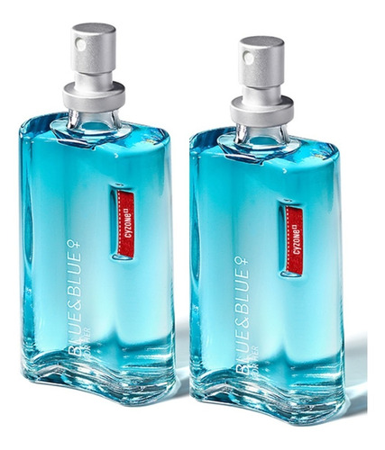 Perfume Blue And Blue Dama Cyzone Origi - mL a $391