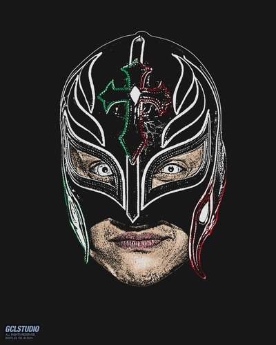 Funda Antigolpes Para Iphone Y Otros Rey Misterio Luchador Negro Iphone 14 Plus