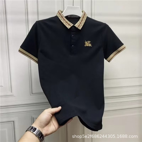 Polo Para Hombre De Verano, Transpirable Y Ligero