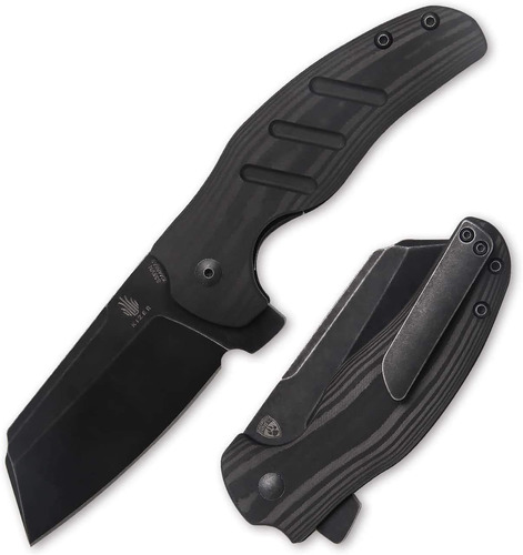 Navaja De Bolsillo Negra/s35vn/edc - Kizer Sheepdog C01c