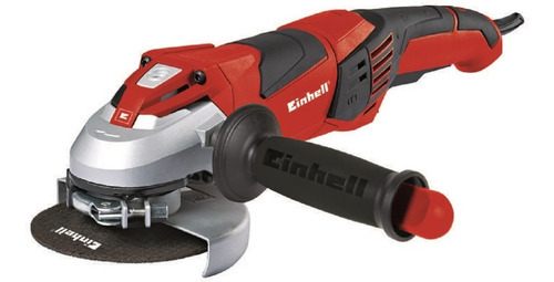 Amoladora 1100w + Bolso + Disco Einhell 2 Años Pf Color Rojo Frecuencia 50hz