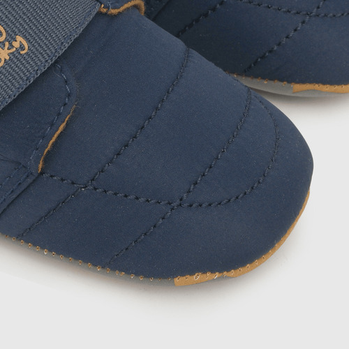 Botin Para Niño Indoor Velcro Azul (14 A 18)