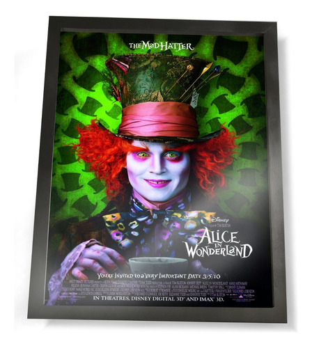 Cuadro Decorativo Posters Películas Alicia En Wonderland