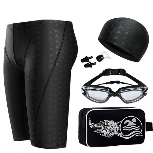 Natacion Traje De Bano Completo Hombre Gafas Deportivas