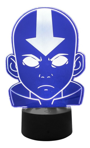 3d Lámpara Avatar El Último Airbender Luz De Noche Lámpara D