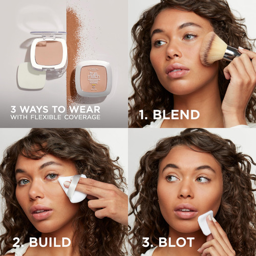 Base De Maquillaje L'oreal Paris True Match W3 Light Medium