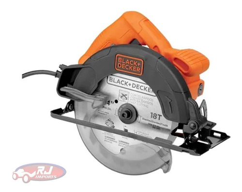 Serra Circular Elétrica Black+decker Cs1350p  1350w 60hz