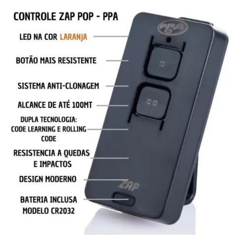 Motor Portão Ppa Dz 1500 Jetflex Full Range Displey C2 Contr