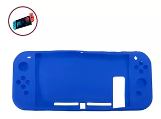 Funda De Silicona Para Nintendo Switch 1 Pieza Azul