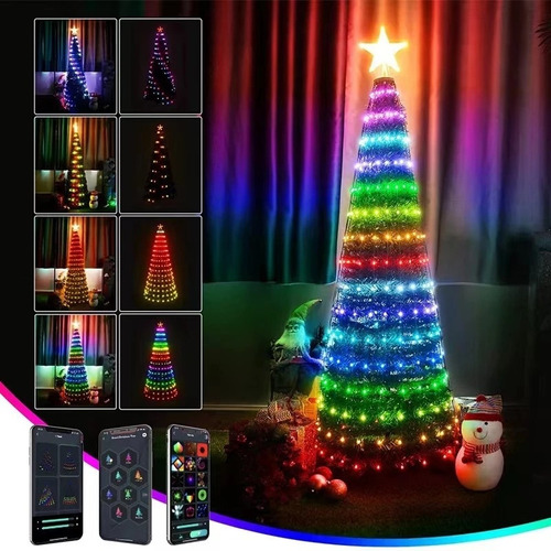 Navidad Magic String Light Rgb Smart Point Control 10m