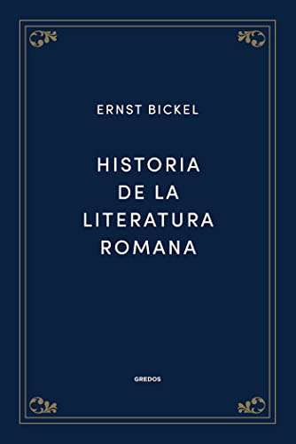 Historia De La Literatura Romana (b. Estudios Clásicos)