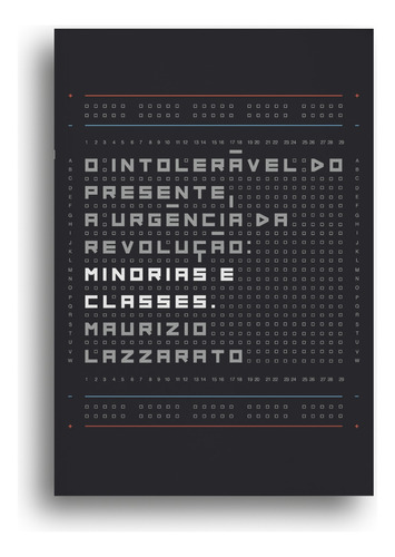 O intolerável do presente, a urgência da revolução: Minorias e Classes, de Lazzarato, Maurizio. EdLab Press Editora Eirele, capa mole em português, 2022