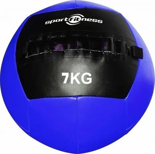 Balón De Peso De 7kg Sportfitness Cuero Sintético Entrenamie