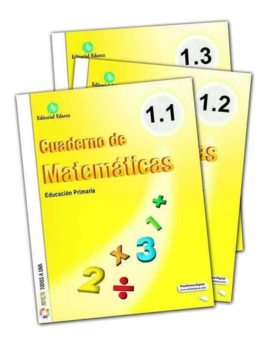 Cuaderno Matematicas 1âºep Trimestres 16 - Aa.vv