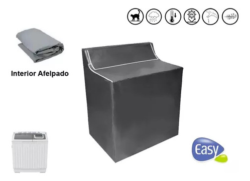 Protector Para Lavadora Doble Tina 11-16kg Easy
