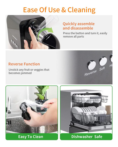 Máquina Exprimidora De Jengibre Fácil De Limpiar, Extractor