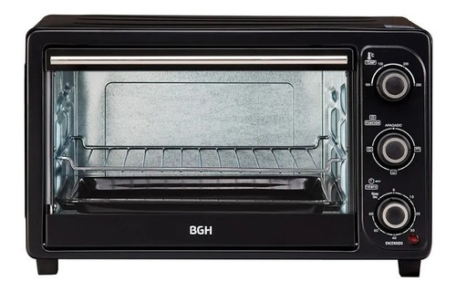 Horno Eléctrico Bgh 16l Bhe17m20 16 Litros Negro