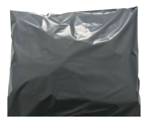 60x40 250 Saco Mercado Envios Envelope Plastico Envio Cinza