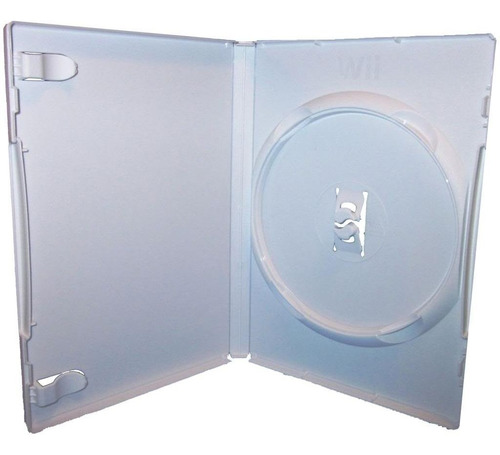 Caja - Porta Juegos (disco) Wii - (blanca Original) (5)