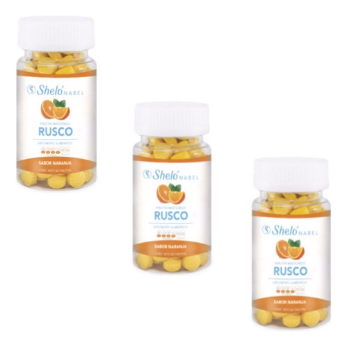 Tabletas Masticables Rusco Auxiliar Hemorroide Y Varices Sh