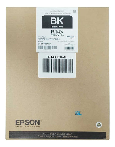 Tinta Epson Tr14x120-al Negro Wf-r4640, Wf-r5690, Wf-r5190