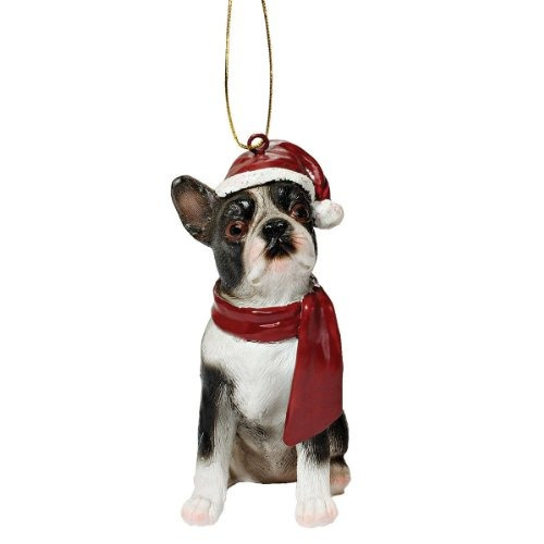 Adornos De Navidad - Navidad Boston Terrier Adornos Para Per