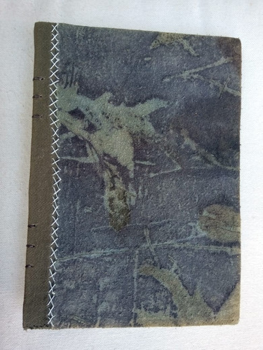 Imagen 1 de 5 de Cuaderno Artístico, Impresión Vegetal. Cielo