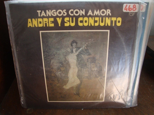 Vinilo Andre Y Su Conjunto Tangos Con Amor T2