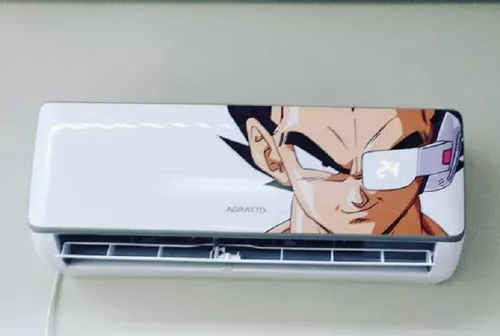 Adesivos De Ar Condicionado Com Desenho Do dragonball/vegeta 7/2 -  Escorrega o Preço