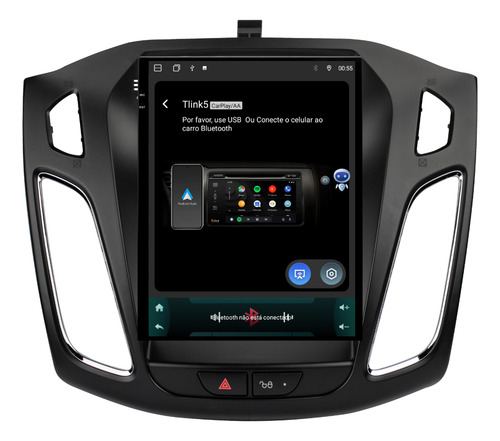 Multimídia Tesla 2mix Focus 2014/2019 Octacore 6+128gb 9.7p