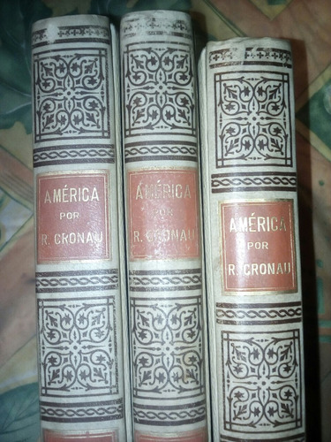 America Historia De Su Descubrimiento 3 Tomos Año 1892