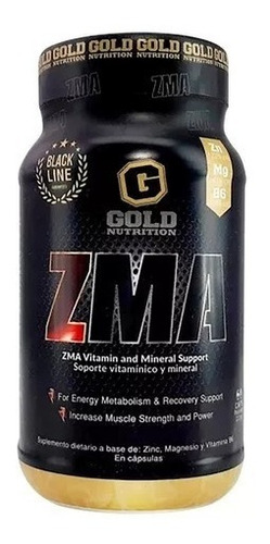 Zma Suplemento Concentrado Masa Muscular Energizante X60