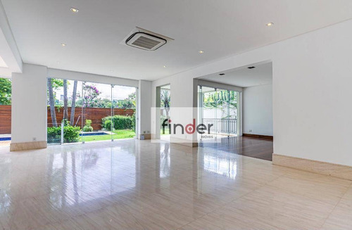 Imagem 4 de 25 de Lunique Na Rua Miranda Guerra, 572. Casa Em Condomínio Fechado, 4 Suítes, Piscina, Sauna, Jardim, Área Gourmet, 8 Vagas, Segurança E Muito Espaço - Ca0652