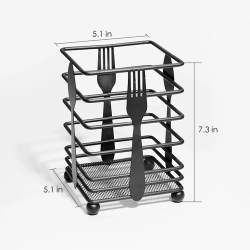 Organizador Cuchillo Tenedor Cuchara Rack Cesta Cocina 